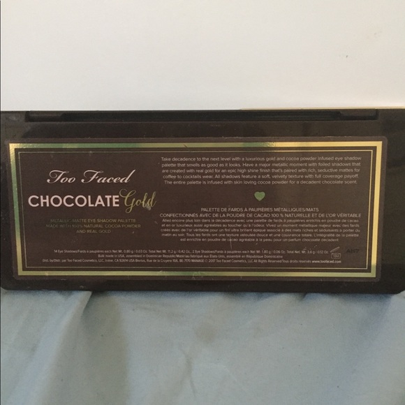 TooFaced Chocolate Gold - Picture 3 of 4